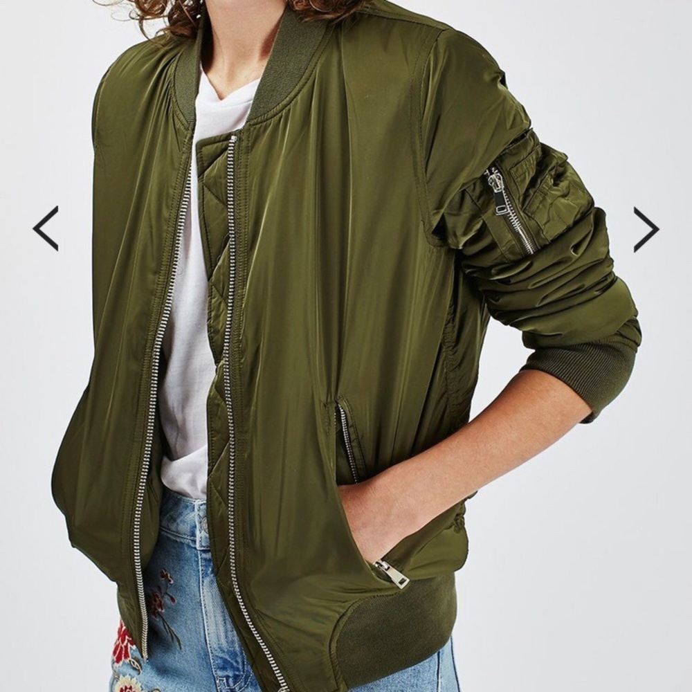 Topshop MA1 Bomber Jacket